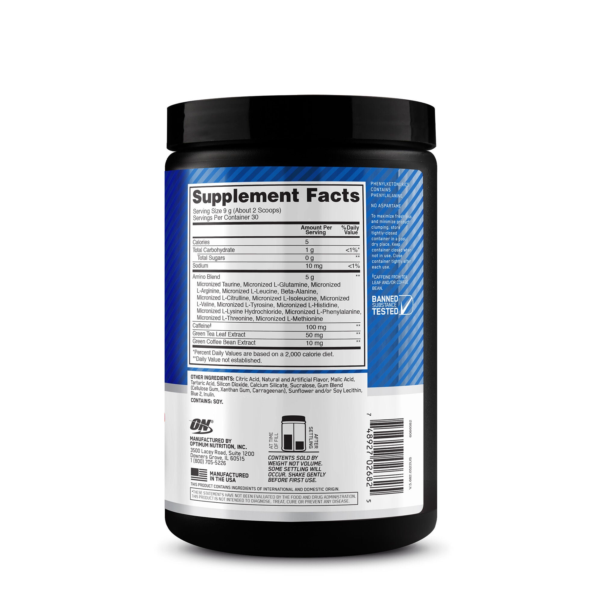 Essential AMIN.O. Energy&trade; - Blue Raspberry&nbsp;&#40;30 Servings&#41; Blue Raspberry | GNC